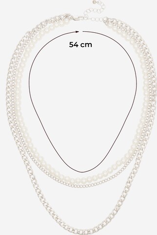 PIECES Ketting 'ALMA' in Zilver