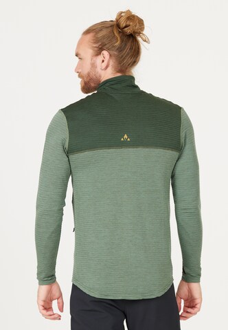 Whistler Athletic Zip-Up Hoodie 'Nevados' in Green