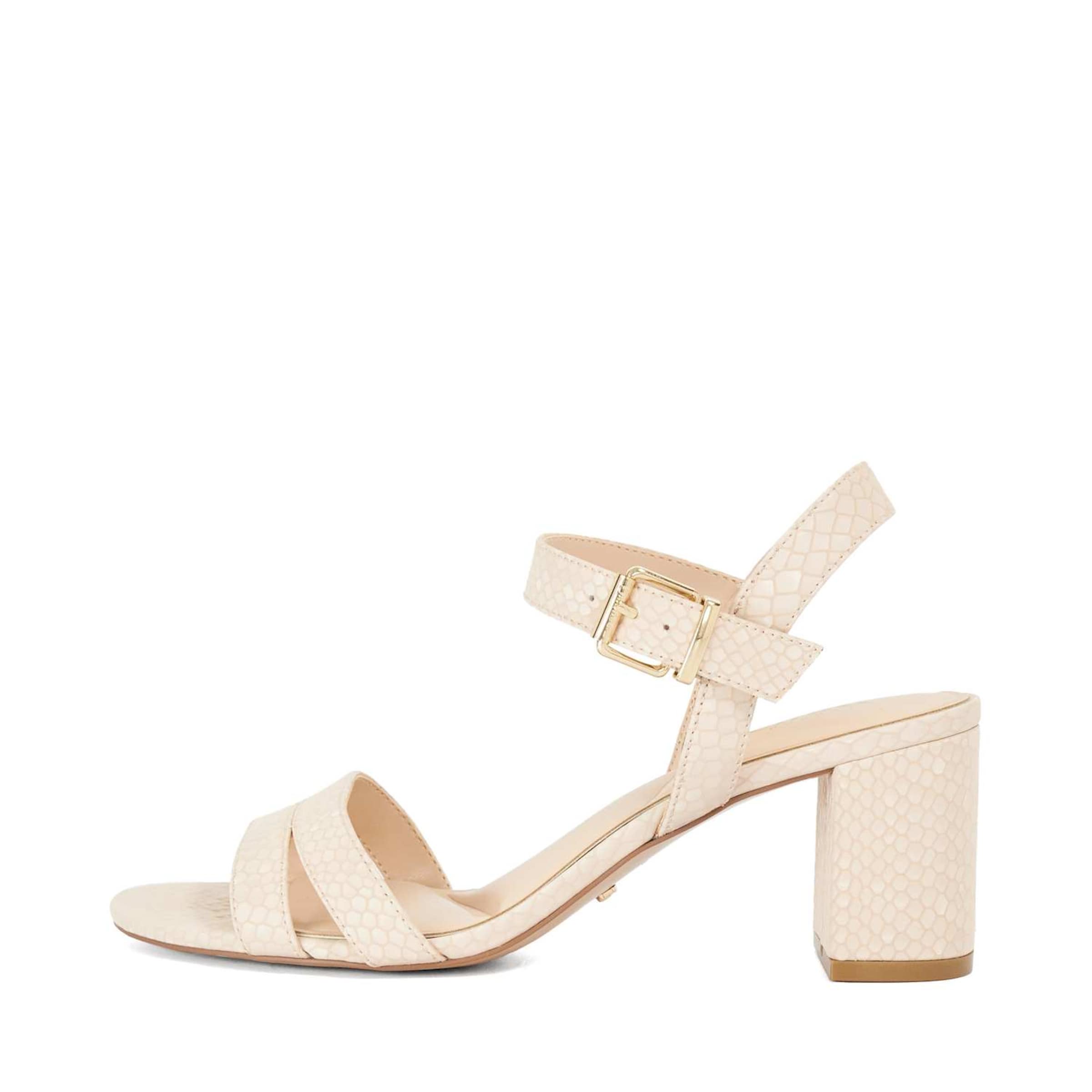 Dune LONDON Sandalen met riem in Beige
