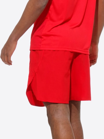 Regular Pantalon de sport Stark Soul en rouge