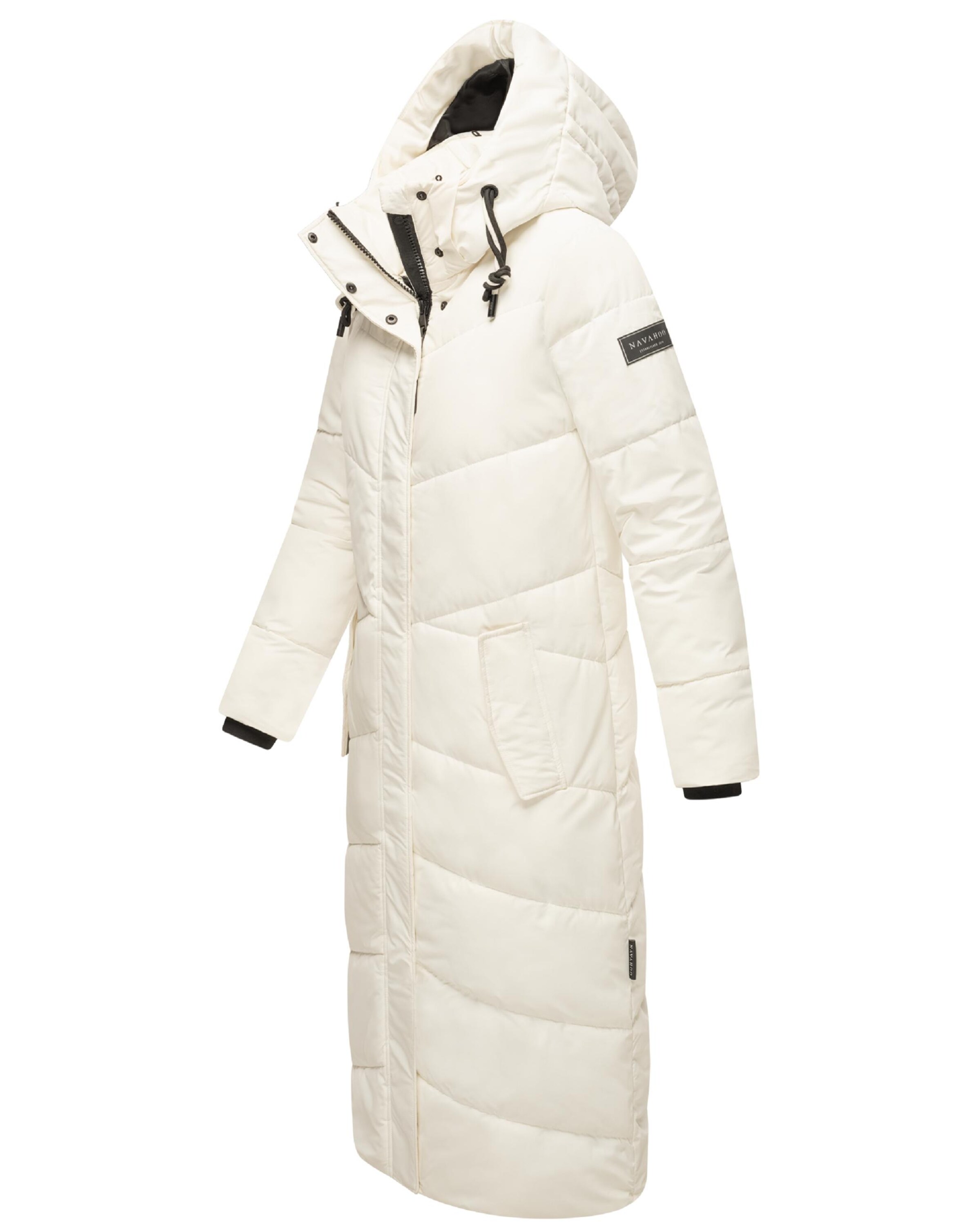 NAVAHOO Zimný kabát 'Hingucker XIV' - Biela