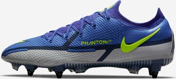 NIKE Soccer Cleats 'Phantom GT2 Elite' in Blue: front
