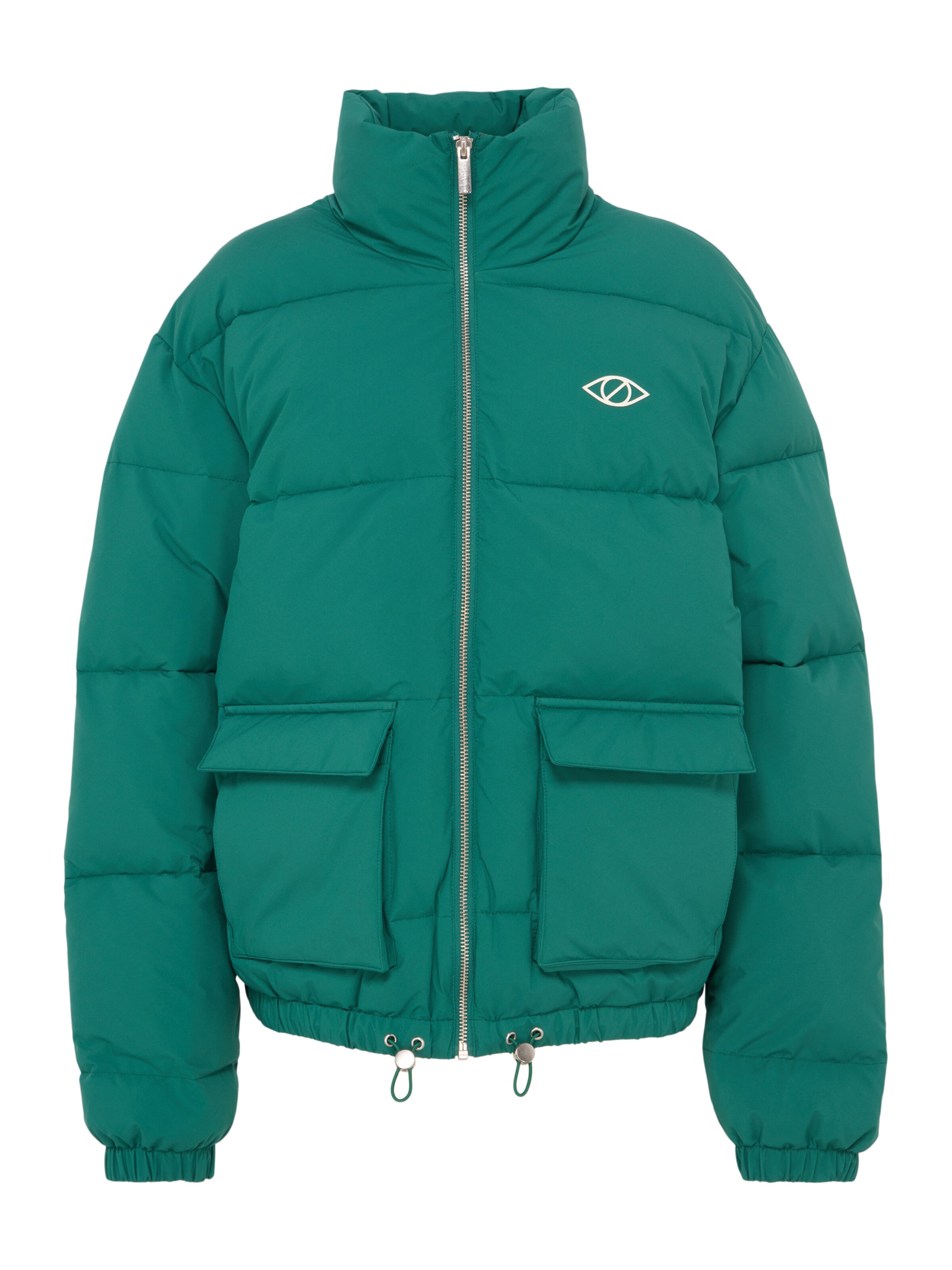 Giacca di mezza stagione 'VIBRANT ' di UNFOLLOWED x ABOUT YOU in verde: frontale