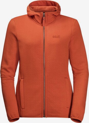 JACK WOLFSKIN Outdoor Jacket 'Natori' in Orange: front