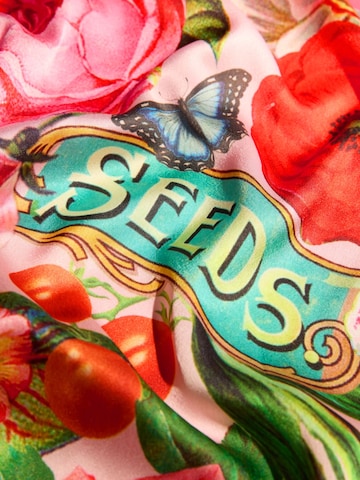 love & roses Φουλάρι σε ροζ