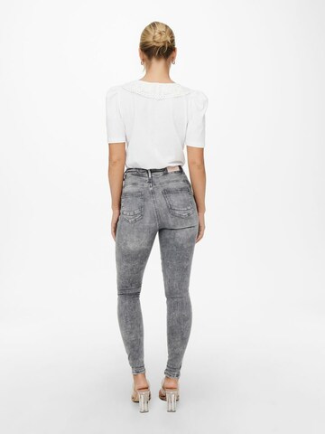 Skinny Jean 'Power' ONLY en gris