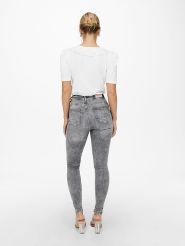 Skinny Jean 'Power' ONLY en gris