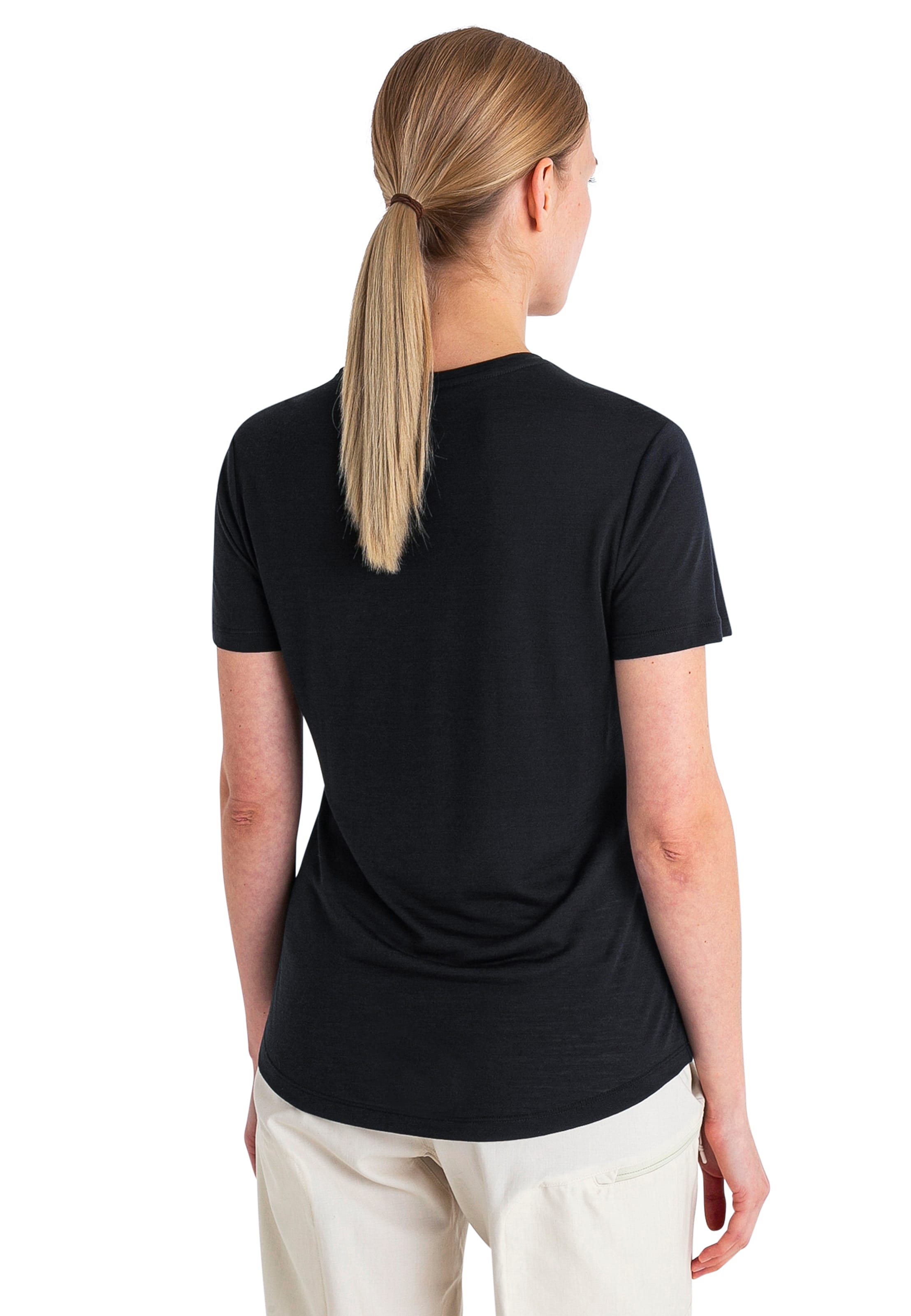 ICEBREAKER Funkčné tričko 'Cool-Lite Sphere III' - Čierna