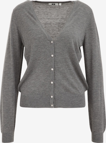WE Fashion Strickjacke in Grau: Vorderseite