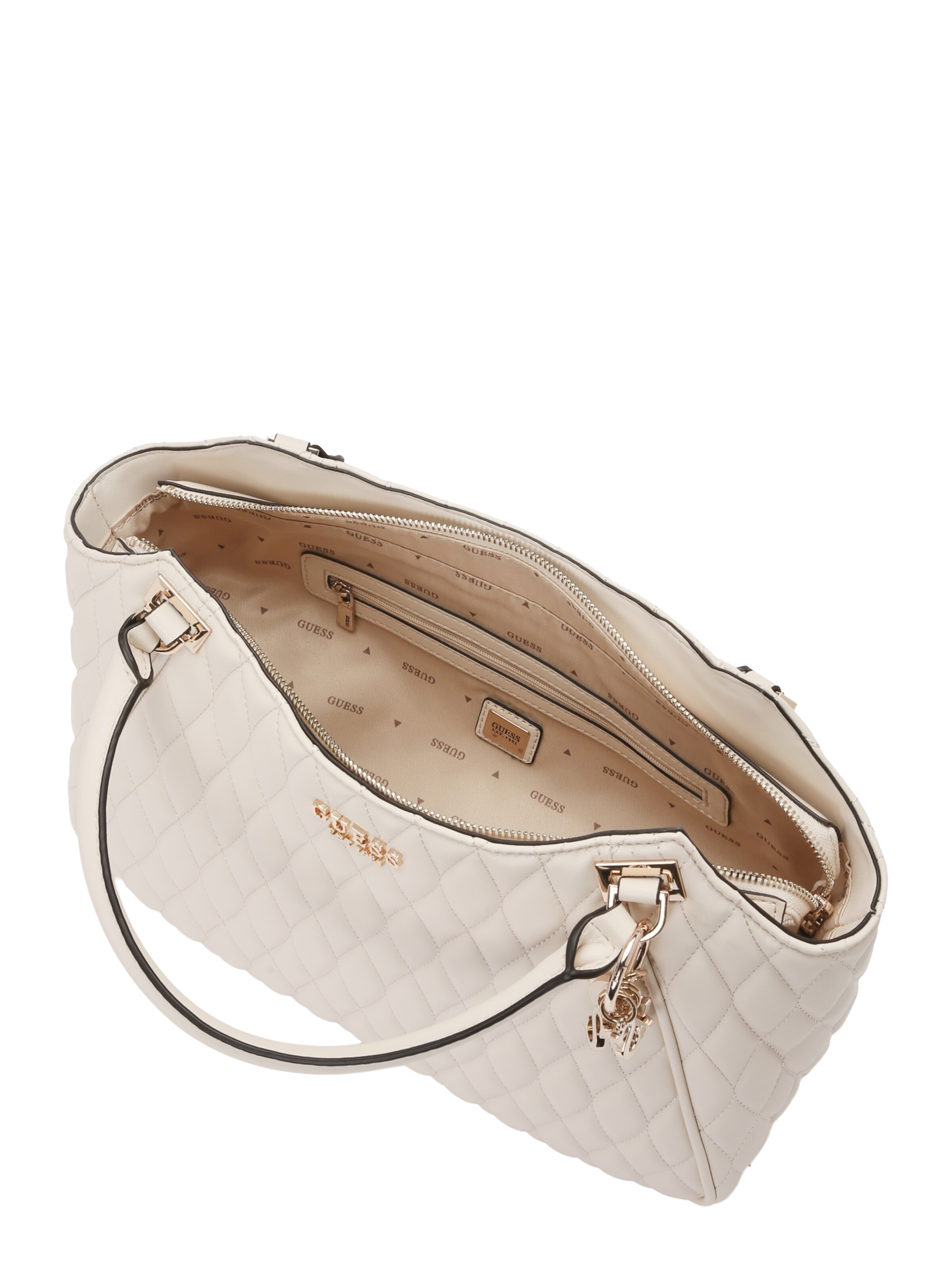 GUESS Nákupní taška 'VALLA TOTE' – béžová