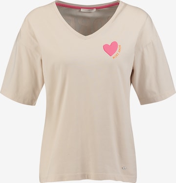 T-shirt 'Amor' Key Largo en beige : devant