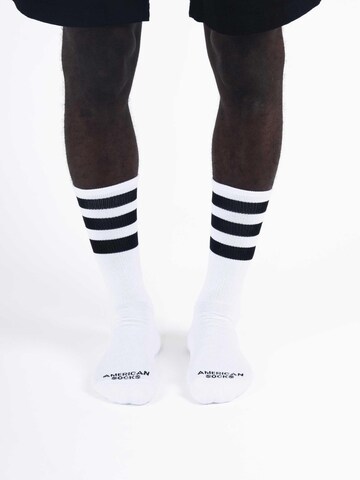 American Socks Socken 'Old School II - Mid High'‌‌‌‌‌‌‌‌ in Weiß