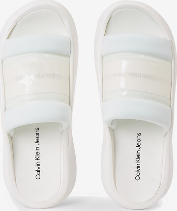 Calvin Klein Jeans Mules in White