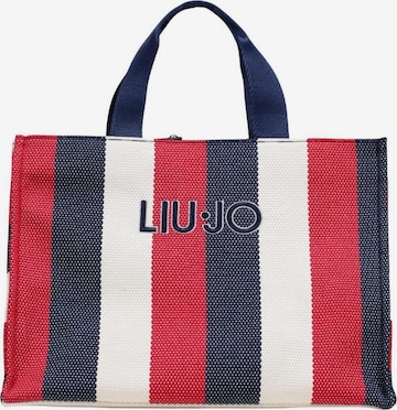 Liu Jo - Bolso de hombro 'L TOTE STRIPED CANVAS 2A6026 T2176' en rojo: frente