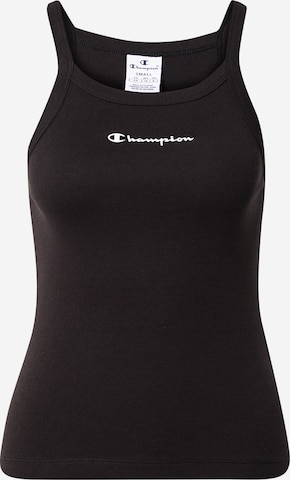 Champion Authentic Athletic Apparel Top in Black: front