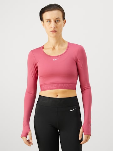 NIKE Performance shirt in Purple: front
