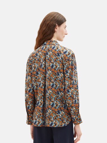 TOM TAILOR Blouse in Blue