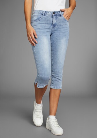 ARIZONA Skinny Jeans in Blue: front