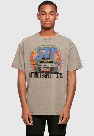 T-Shirt 'Stone Temple Pilots - Vintage Muscle' Merchcode en vert : devant