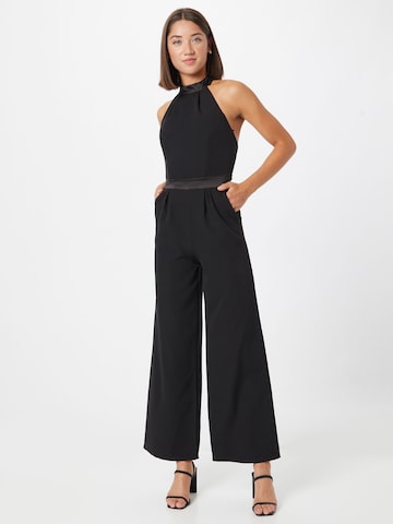 WAL G. Jumpsuit 'HARRY' in Zwart: voorkant