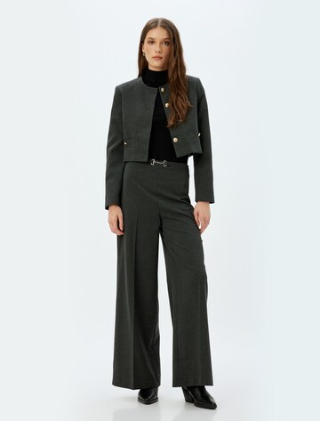 Koton Wide leg Pantalon in Grijs