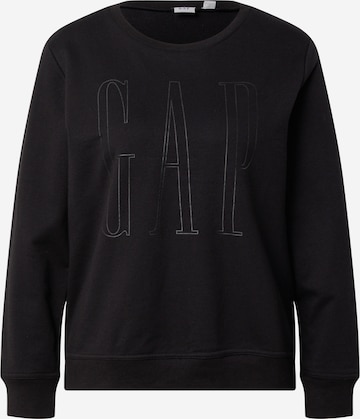 GAP Sweatshirt in Black: front