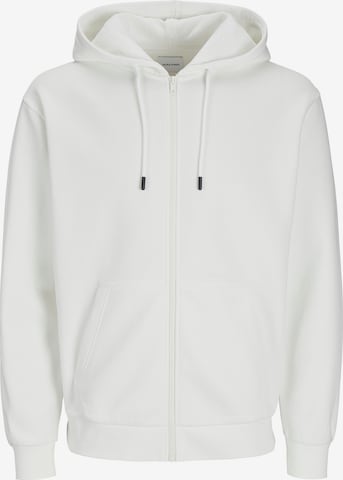 JACK & JONES - Casaco em moletão 'Bradley' em branco: frente