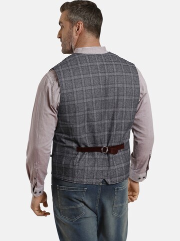 Charles Colby Suit Vest 'Duke Deans' in Grey