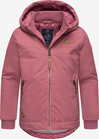 Ragwear Functionele jas 'Kristla' in Roze: voorkant