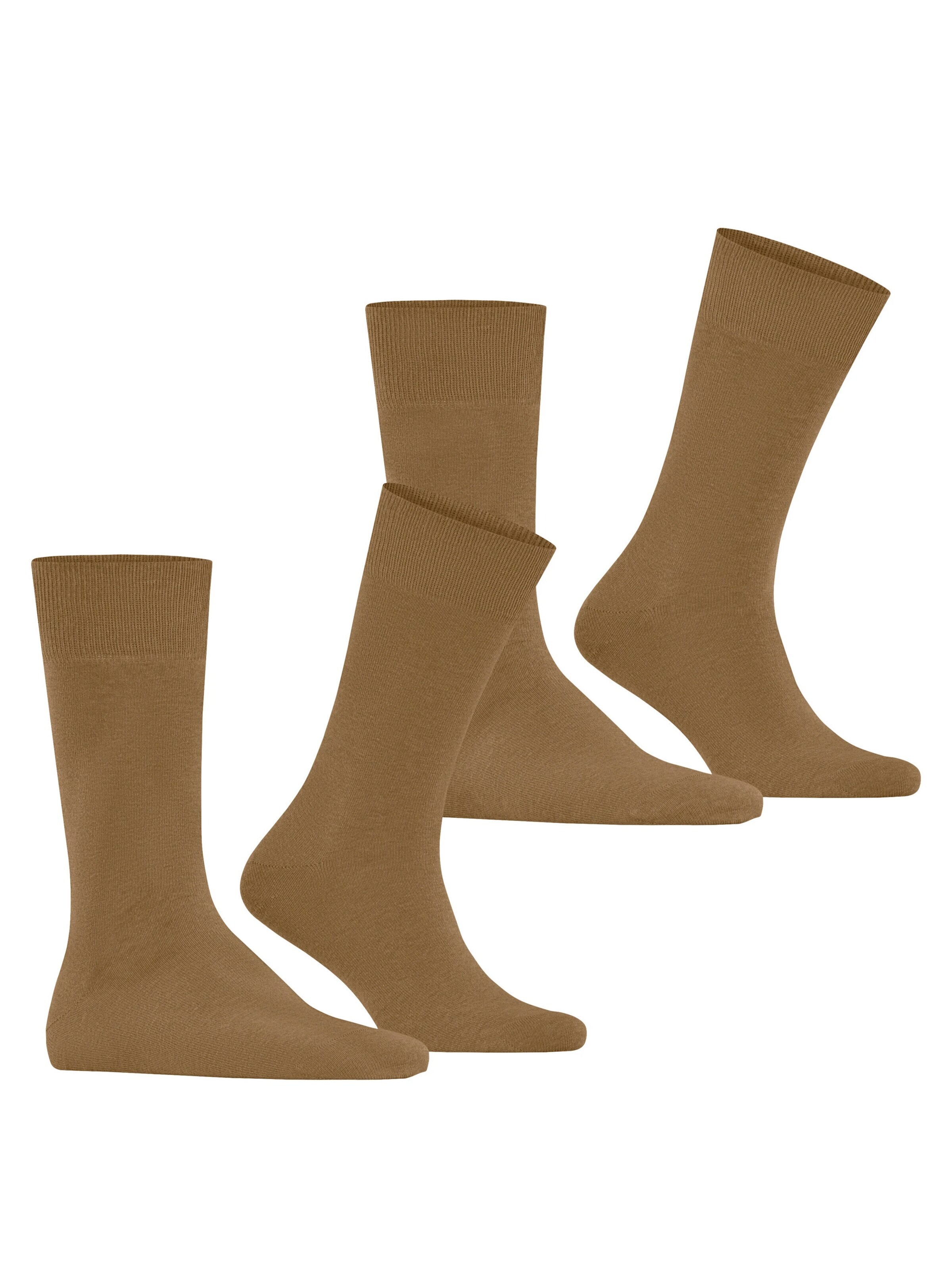 BURLINGTON Socks 'Everyday 2-Pack' in Brown