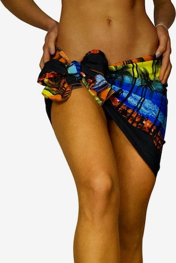 King Kameha Strandtuch 'Beach' in 60 x 180 cm in orange, Produktansicht