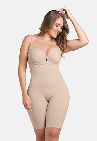 LEONISA Shaping Pants in Beige: front