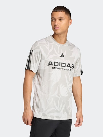 ADIDAS SPORTSWEAR Funkčné tričko 'TIRO' - Sivá: predná strana