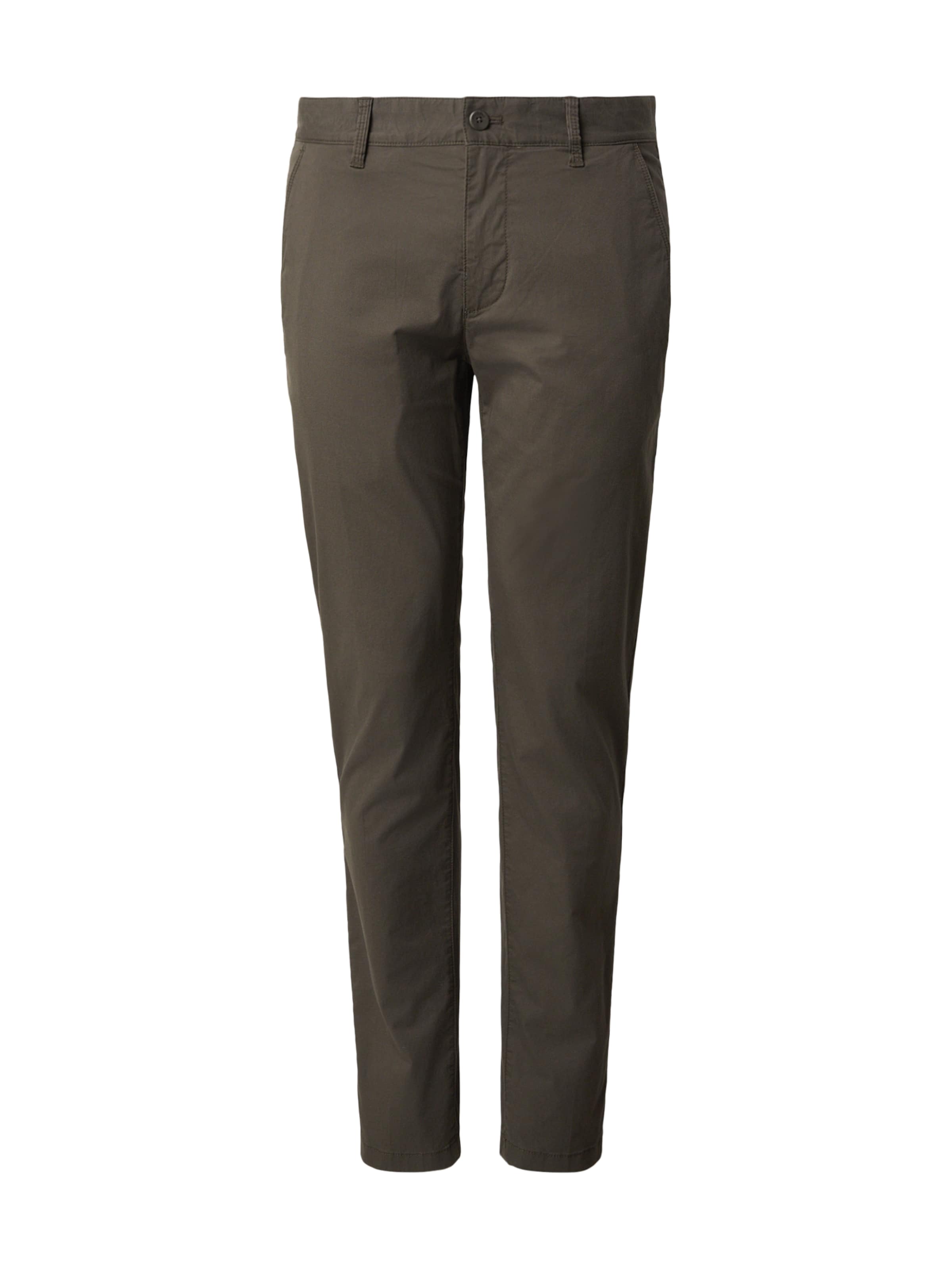 Marc O'Polo Slim fit Chino Pants in Green: front