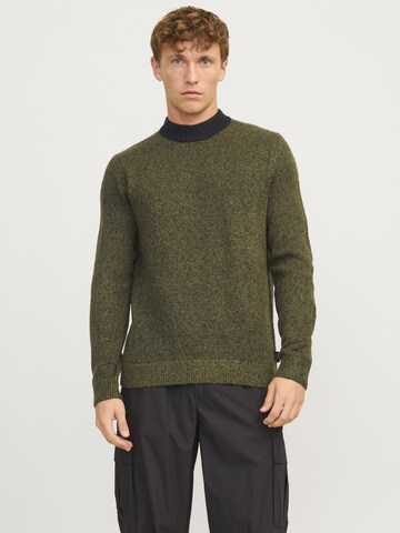 Pull-over JACK & JONES en vert : devant