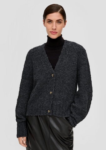 Cardigan s.Oliver BLACK LABEL en noir : devant
