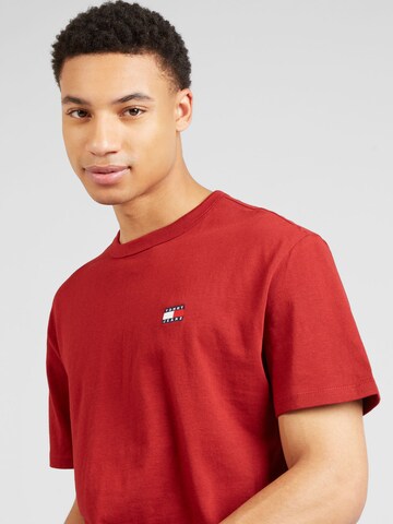 Tommy Jeans T-Shirt in Rot