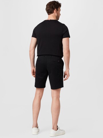 TOMMY HILFIGER - Regular Calças chino 'Brooklyn 1985' em preto