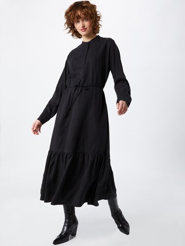 MSCH COPENHAGEN Shirt dress 'Norine Stephie' in Black: front