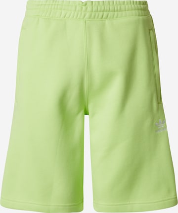 Pantaloni 'Trefoil Essentials' di ADIDAS ORIGINALS in verde: frontale