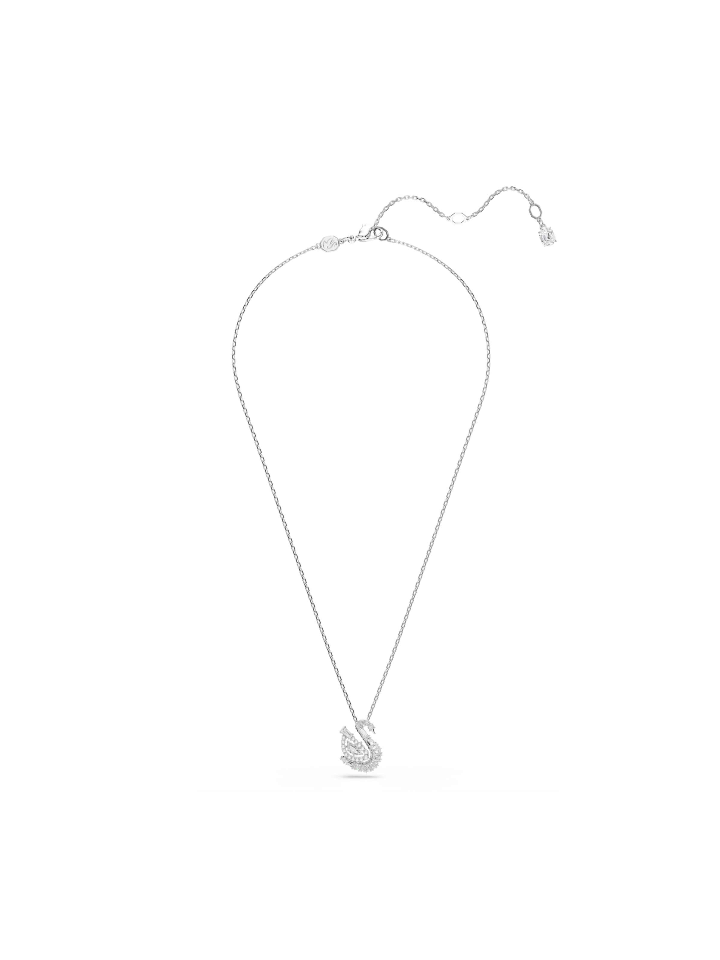 Swarovski Kett 'Swan', värv Hõbe: eest vaates