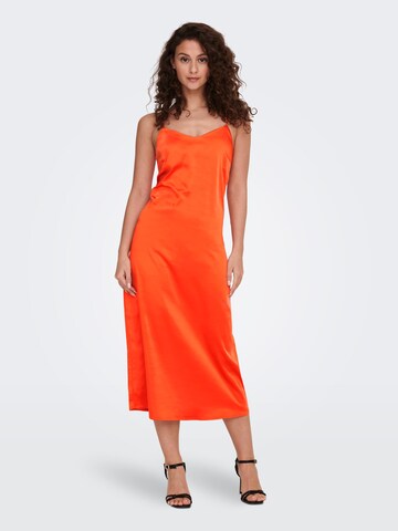 ONLY Kleid 'Mayra' in Orange