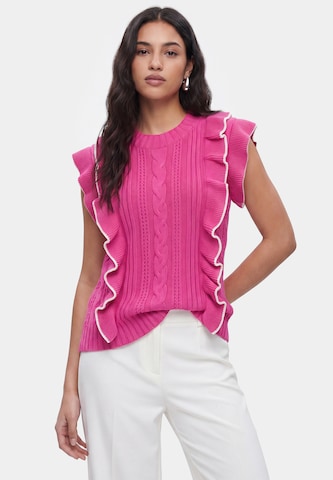 faina - Jersey en rosa: frente