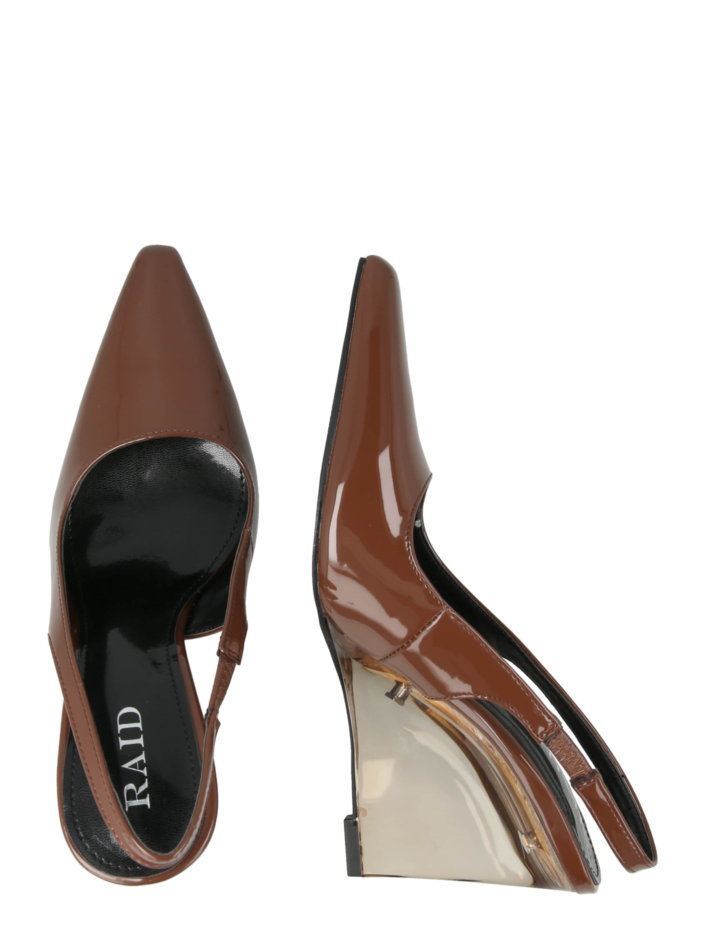 Raid Sling körömcipők 'LOUNA' - barna