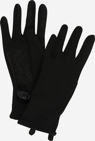 ICEBREAKER Sportovní rukavice 'Quantum' – černá: přední strana