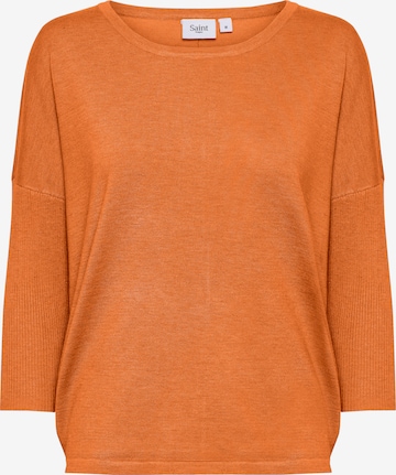 SAINT TROPEZ Pullover 'Mila' in Orange: predná strana