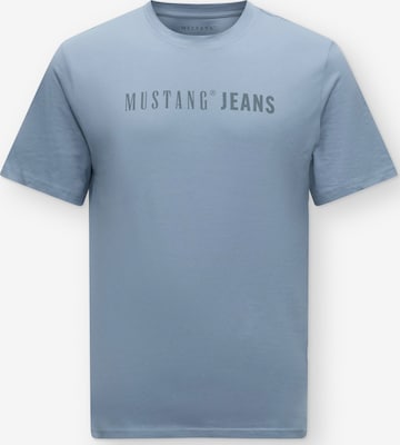 MUSTANG Koszulka 'AUSTIN' w kolorze niebieski: przód