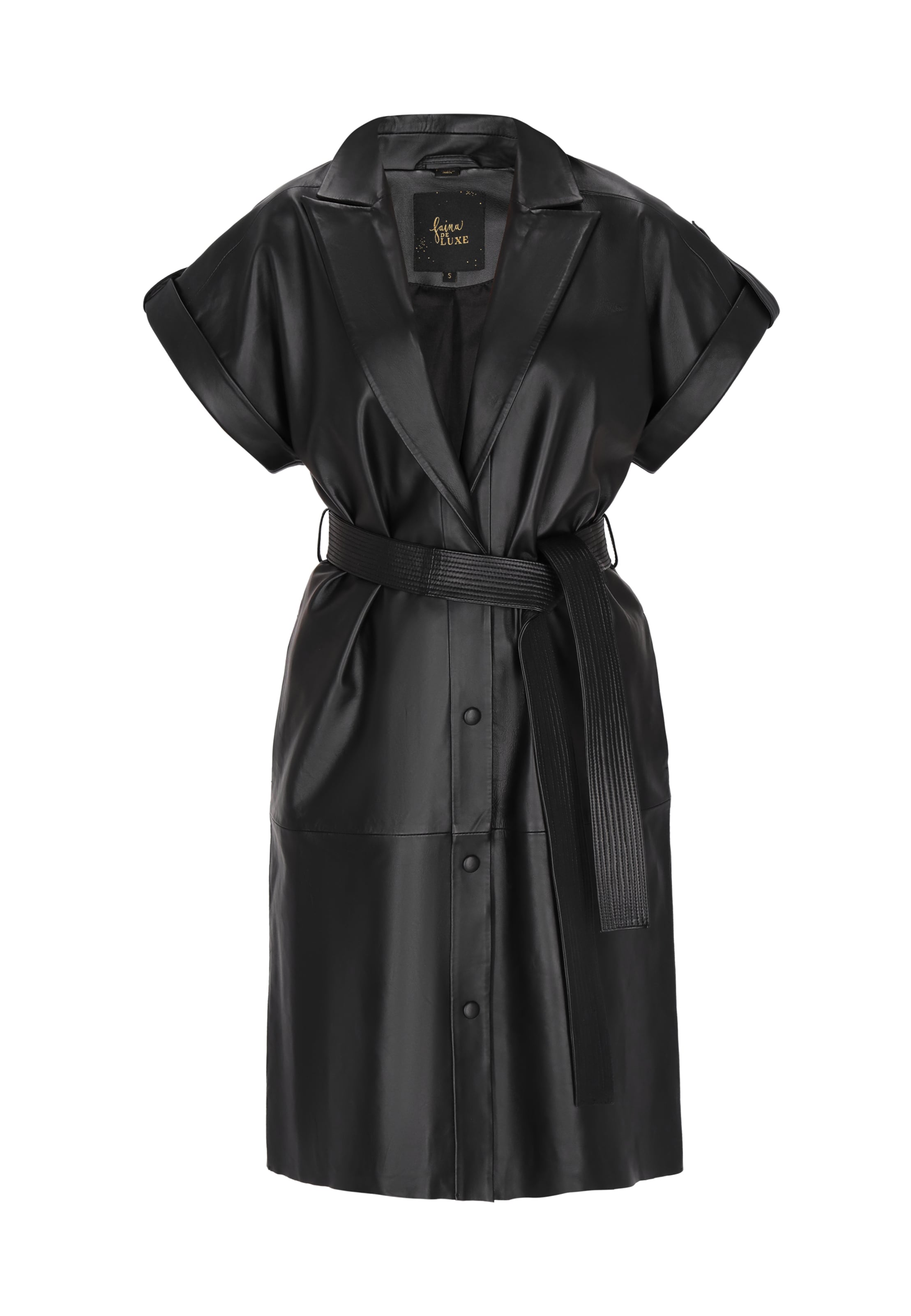 faina Βραδινό φόρεμα σε μαύρο: μπροστά