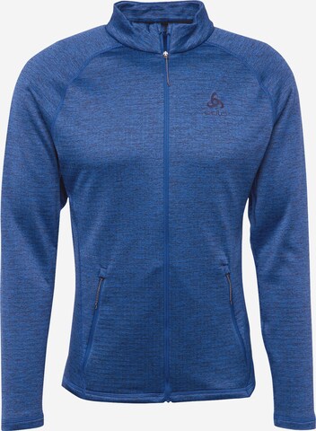 ODLO Funktionsfleecejacke 'Tencia' in Blau: Vorderseite