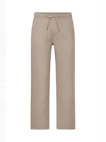 Kronstadt Loose fit Chino trousers 'KSRencroft' in Brown: front